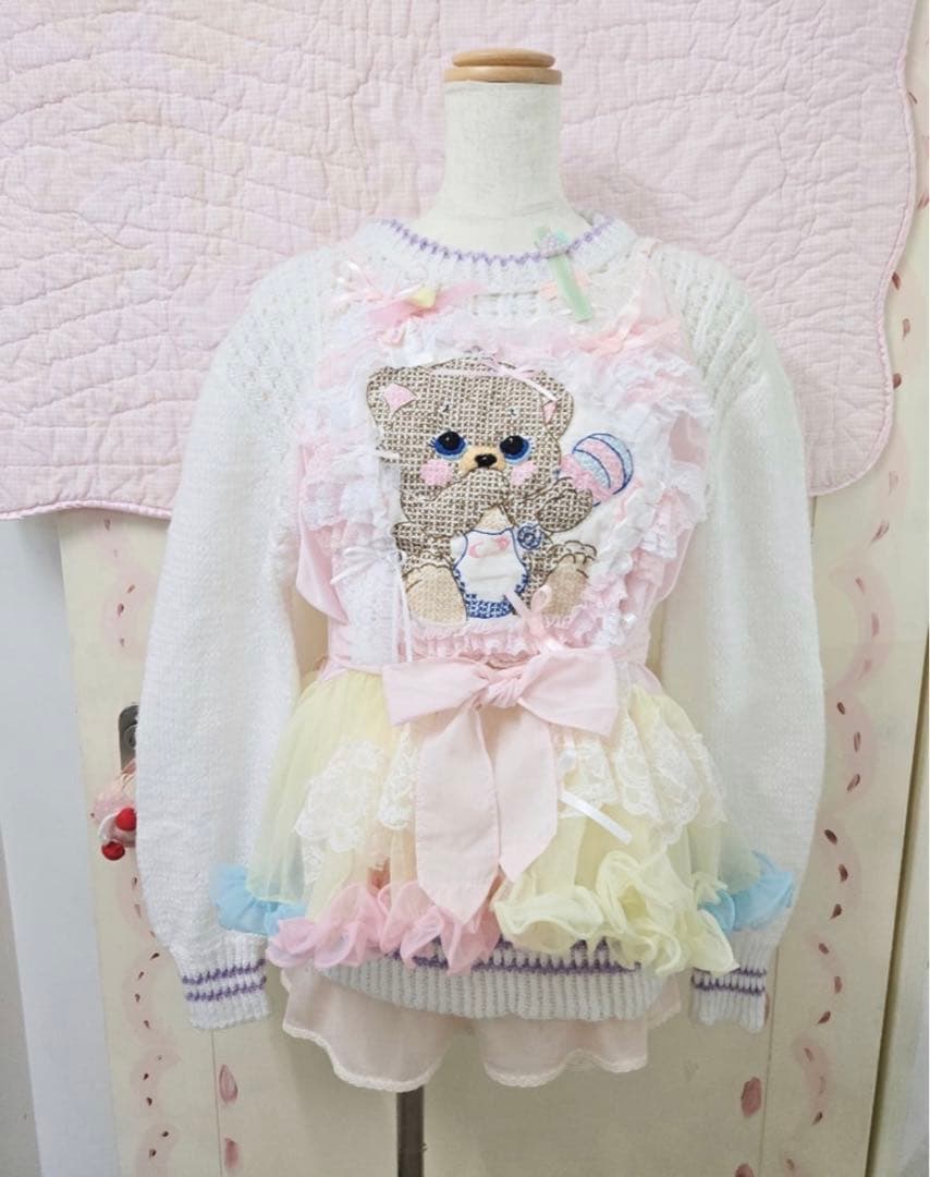 グニフニ♡ファンシーくまちゃんキャミ