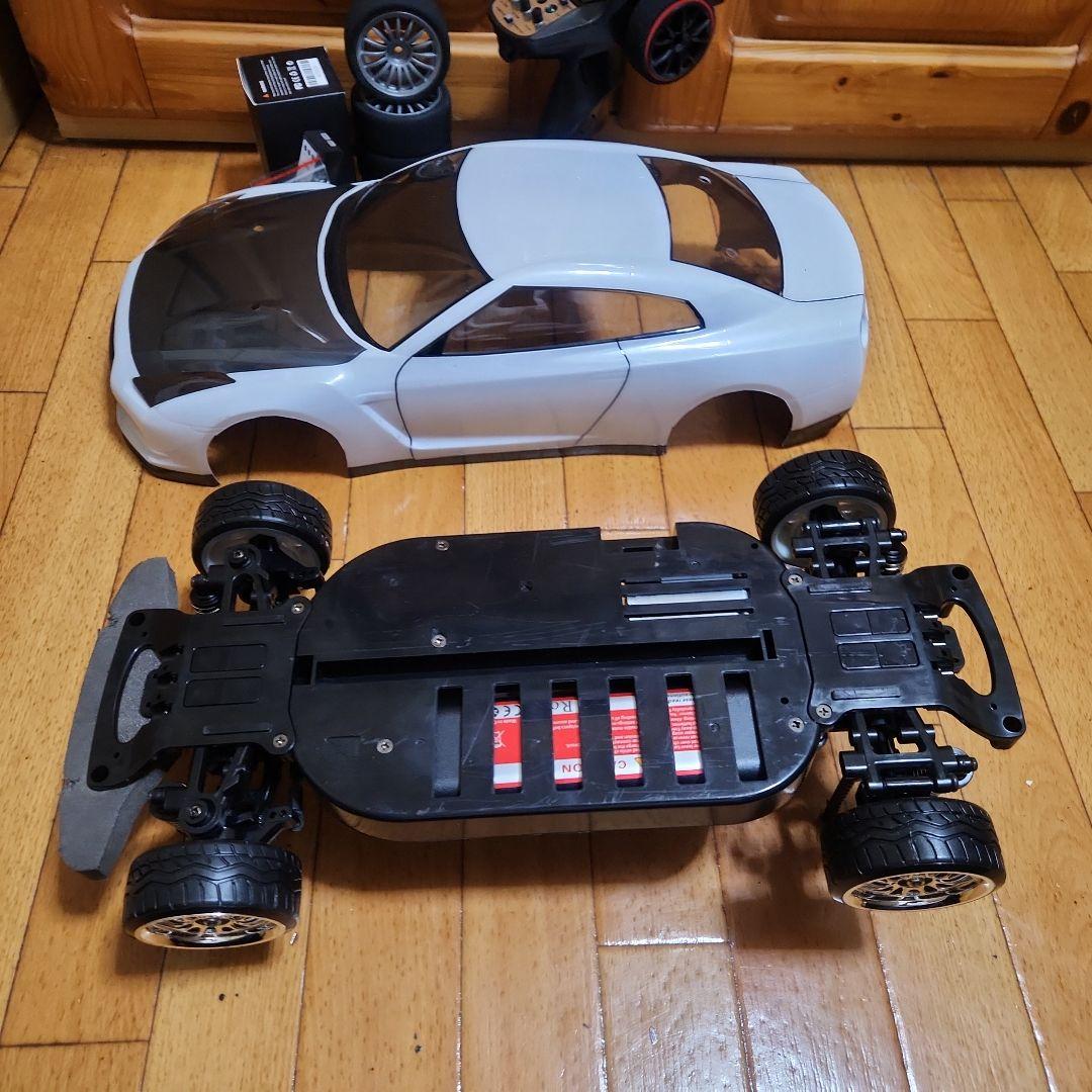 タミヤ ドリフト ラジコン フルセット　TT01　　スカイラインボディ　tt02