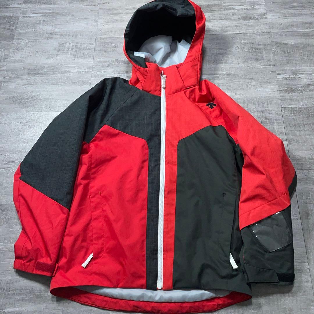 人気⭐︎ DESCENTE デサント スキーウェア 赤黒 160cm スノーウェ