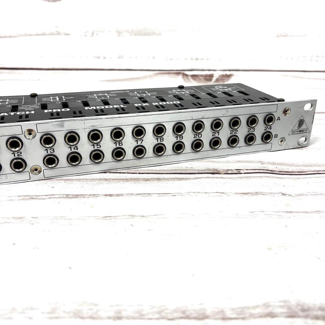 BEHRINGER ULTRAPATCH PRO PX2000 パッチベイ
