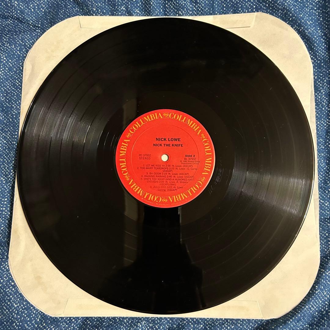 ［名盤］ニックロウ　ニックザナイフ　LPレコード パブロック　ロック