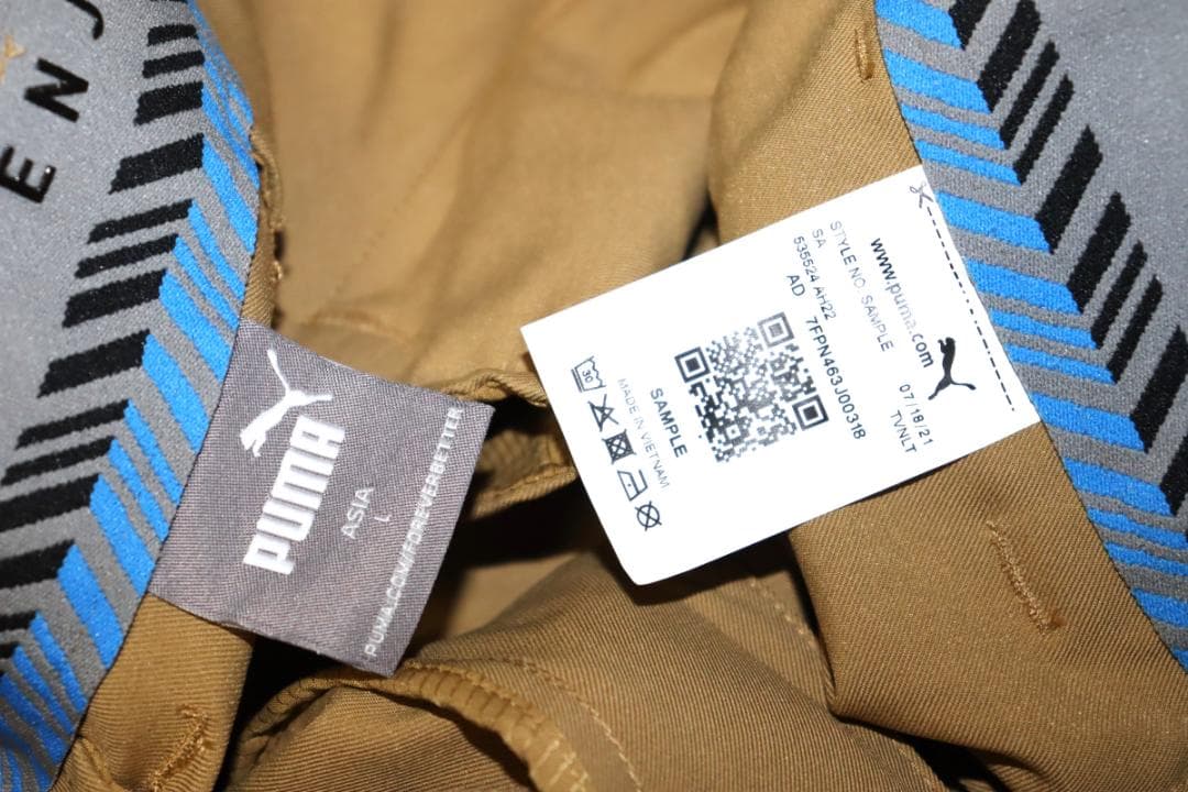 新品 PUMA GOLF ディーラーデイラードパンツ (Lサイズ)　Ⓗ