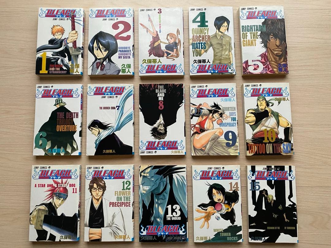 ブリーチ全巻(1〜74巻・全初版)