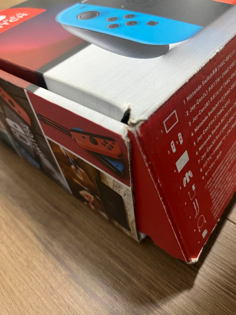 【美品】Nintendo Switch 本体 ネオンブルー/ネオンレッド