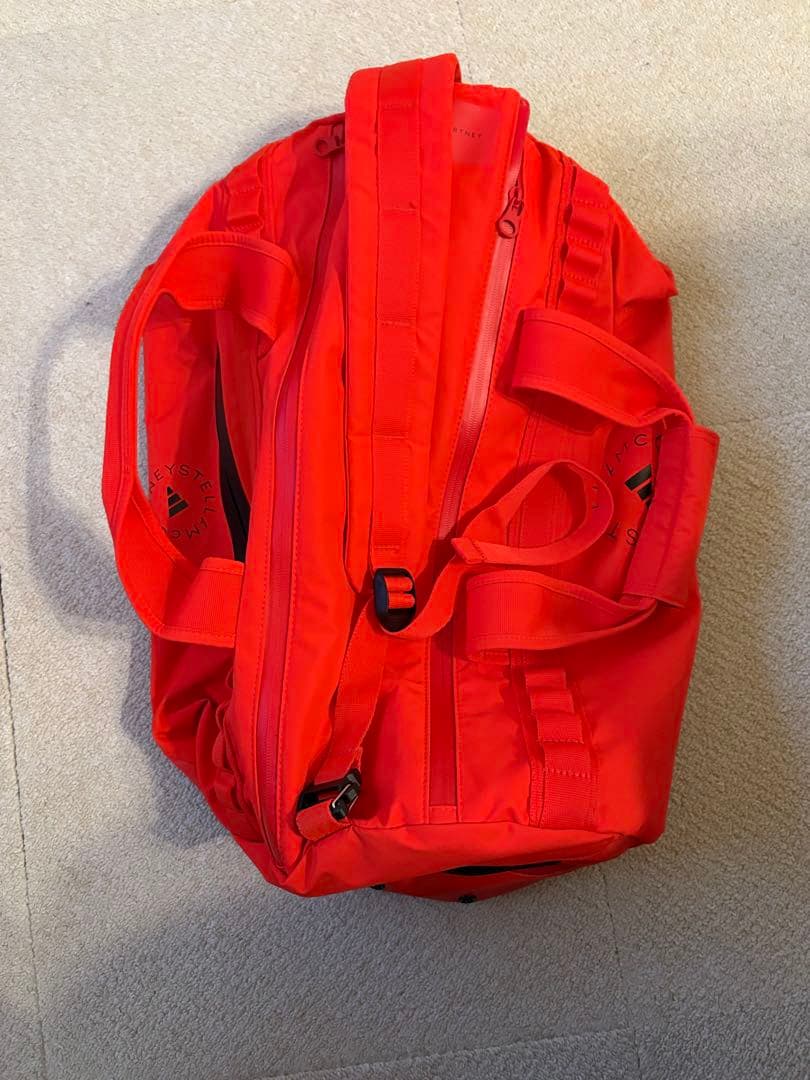 値下げ！adidas ステラマッカートニー　バッグ　赤