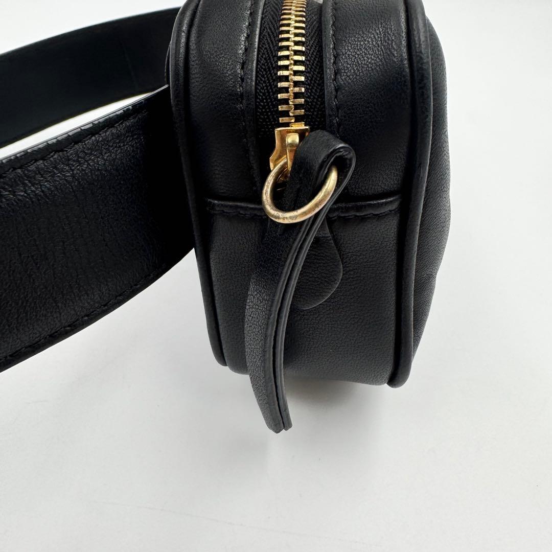 美品✨ Maison Margiela グランスラム　ミニ　ブラック　レザー