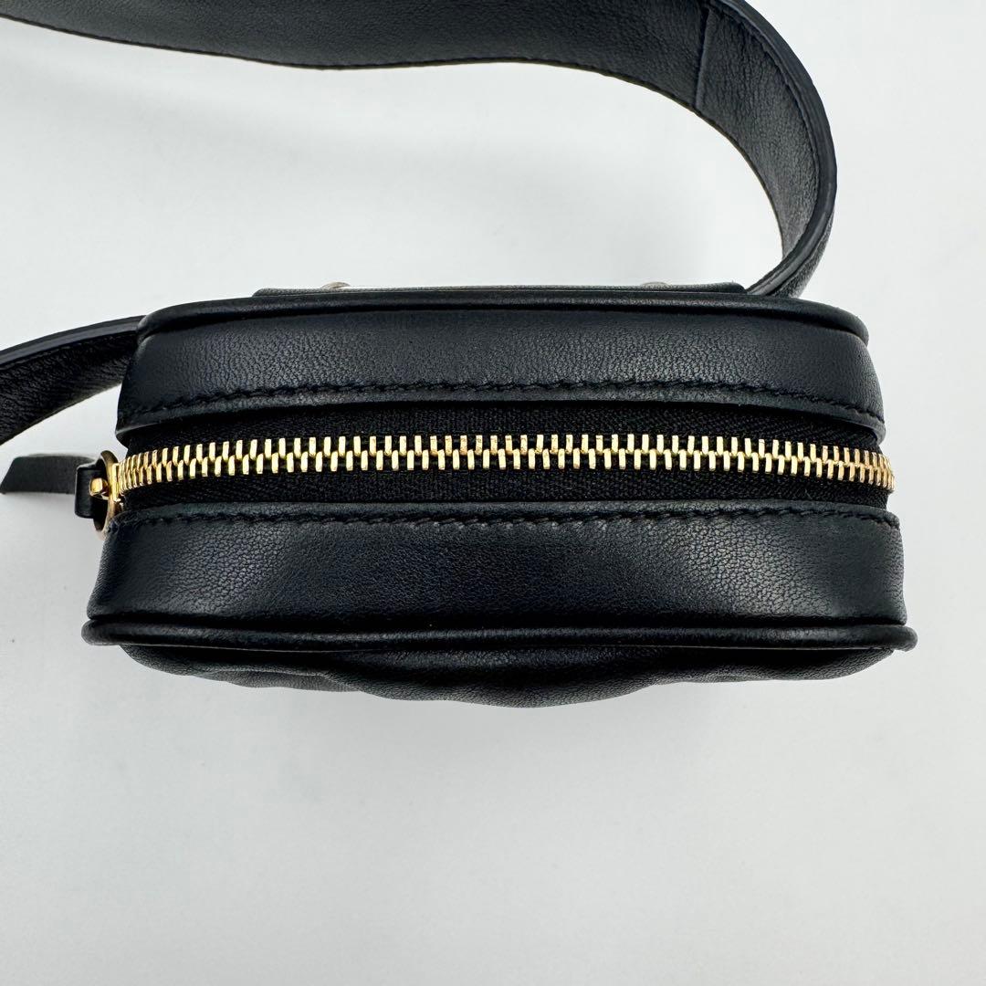 美品✨ Maison Margiela グランスラム　ミニ　ブラック　レザー