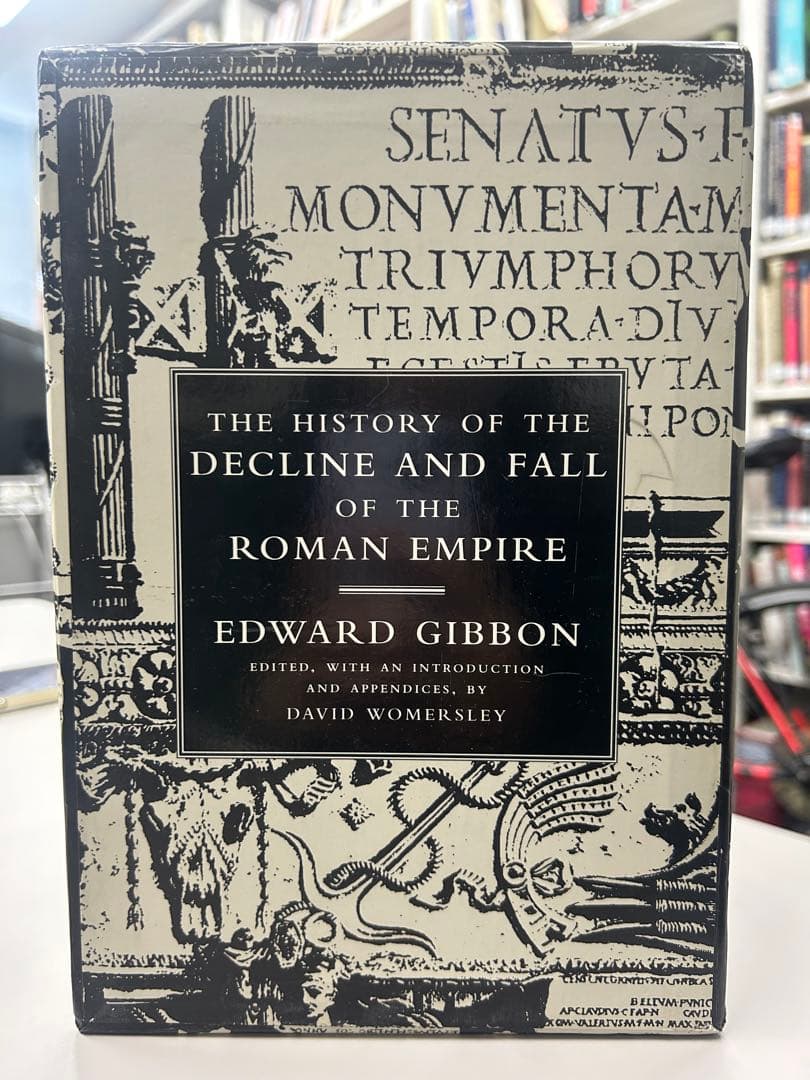 ローマ帝国衰亡史　洋書　ギボン