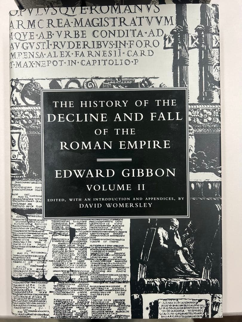 ローマ帝国衰亡史　洋書　ギボン