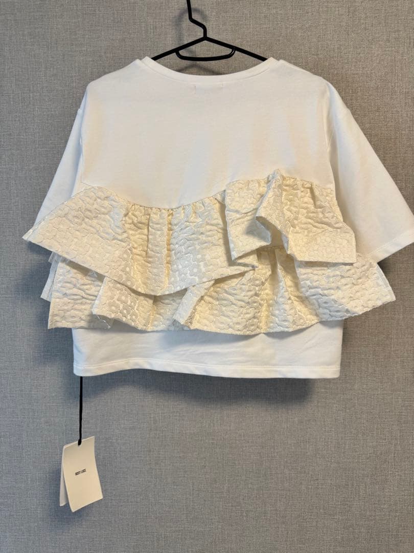 【新品未使用】Rosy Luce FRILL TEE フリルシャツ