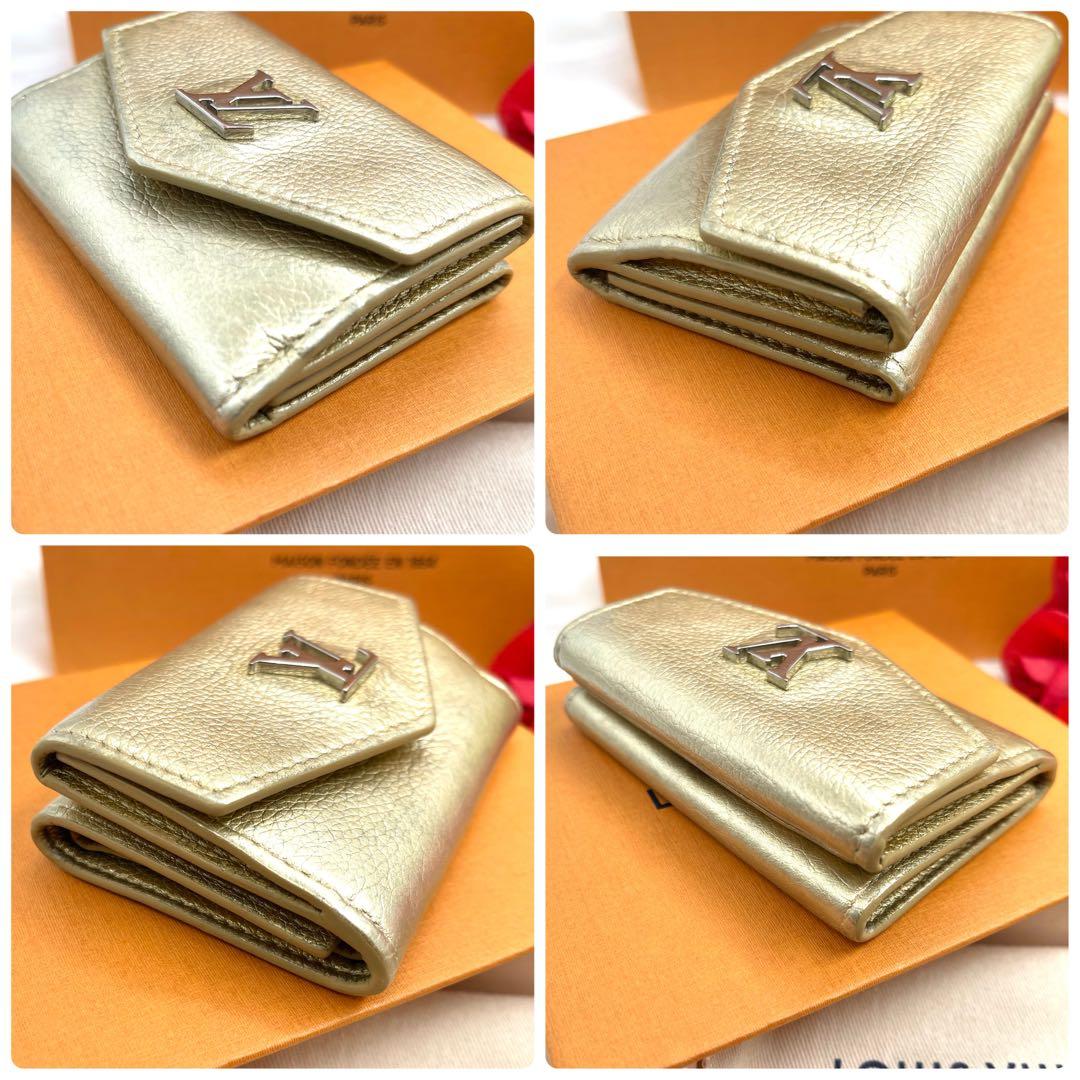 ルイヴィトン　ポルトフォイユ ロックミニ　財布　RFID　ICチップ　942