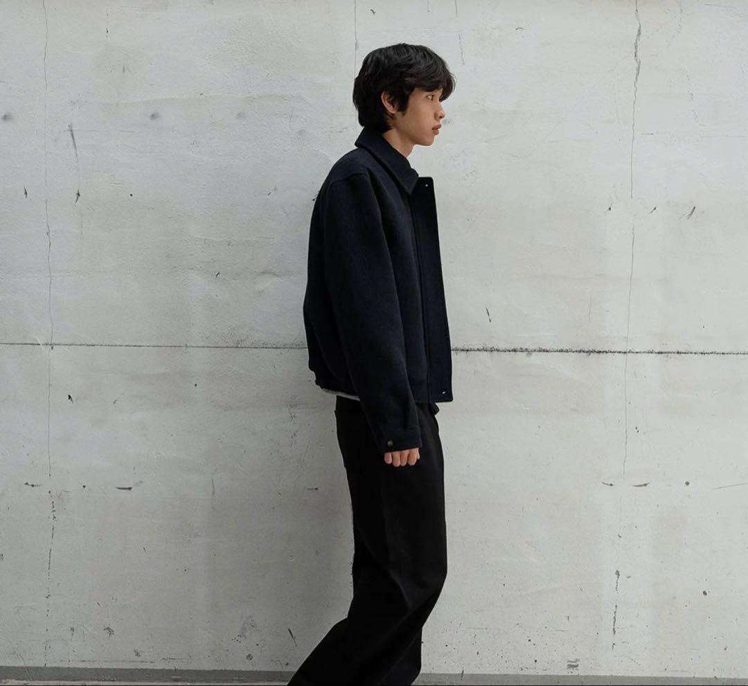 【OHOTORO】Mannish Wool Blouson BLACK Mサイズ