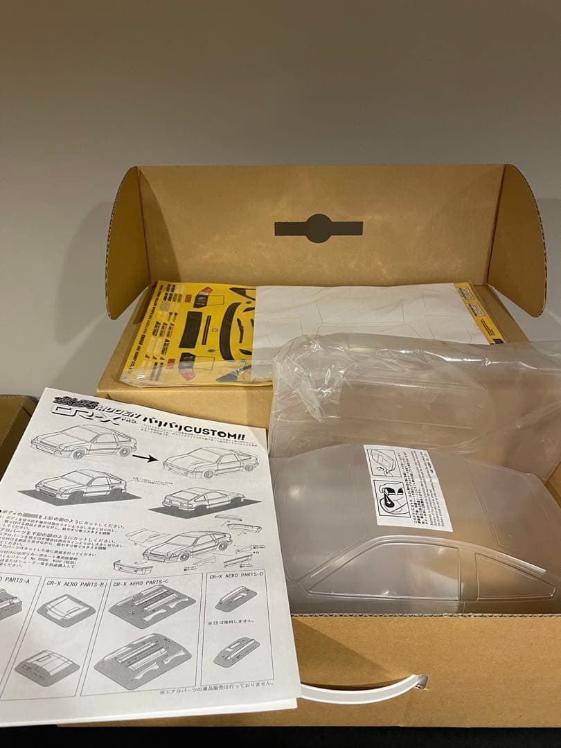 abcホビー ホンダ cr-x 1/10 ラジコン　ボディ　rc