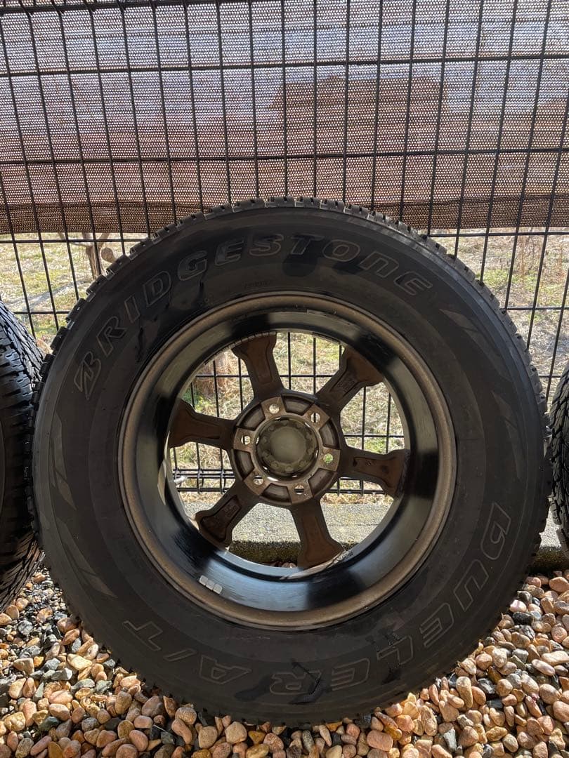 引き取り限定　MK-36 ブリヂストン デューラー　AT 265/65R17