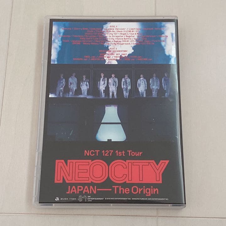NCT 127 NEO CITY 初回限定盤 Blu-ray マーク トレカ付き