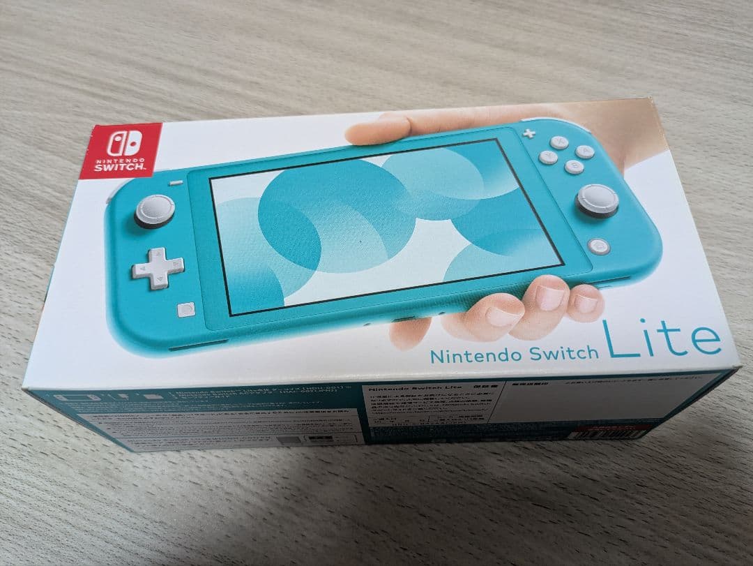 Nintendo Switch Lite ターコイズ 本体 箱付き 充電器付き