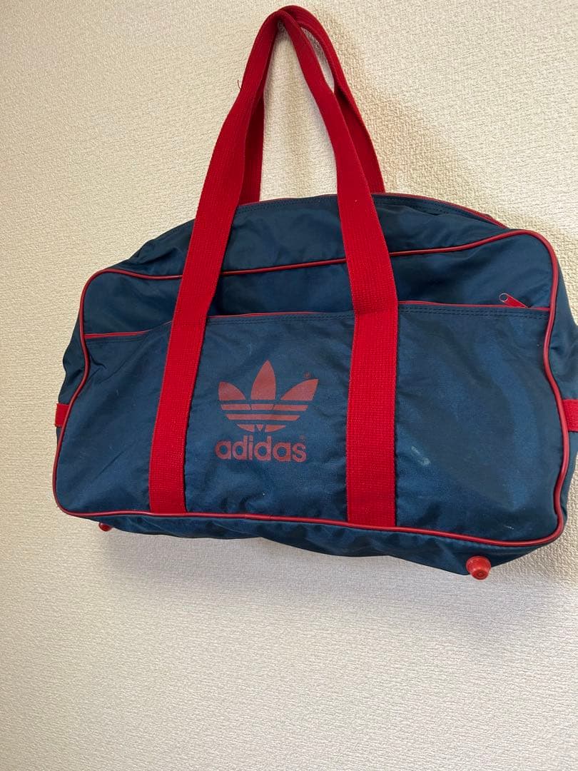 adidas ヴィンテージボストンバッグ　スクールバッグ兼松 80s