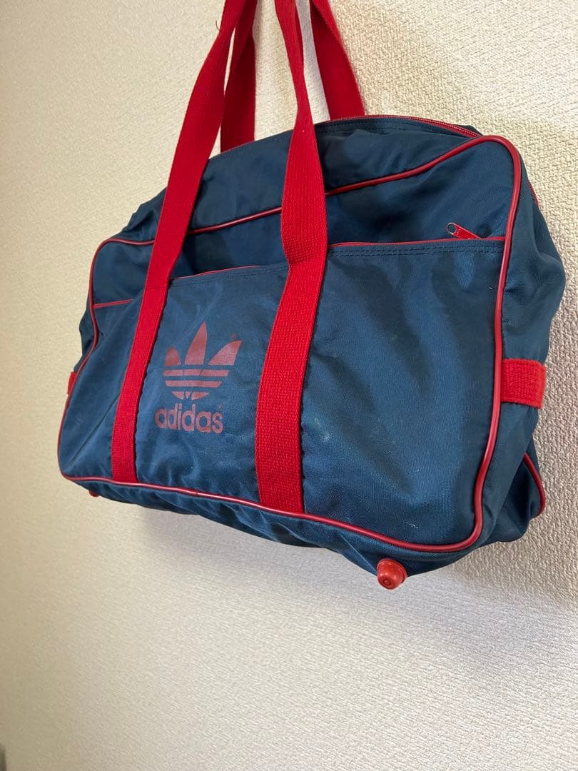 adidas ヴィンテージボストンバッグ　スクールバッグ兼松 80s