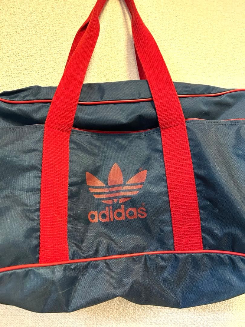 adidas ヴィンテージボストンバッグ　スクールバッグ兼松 80s