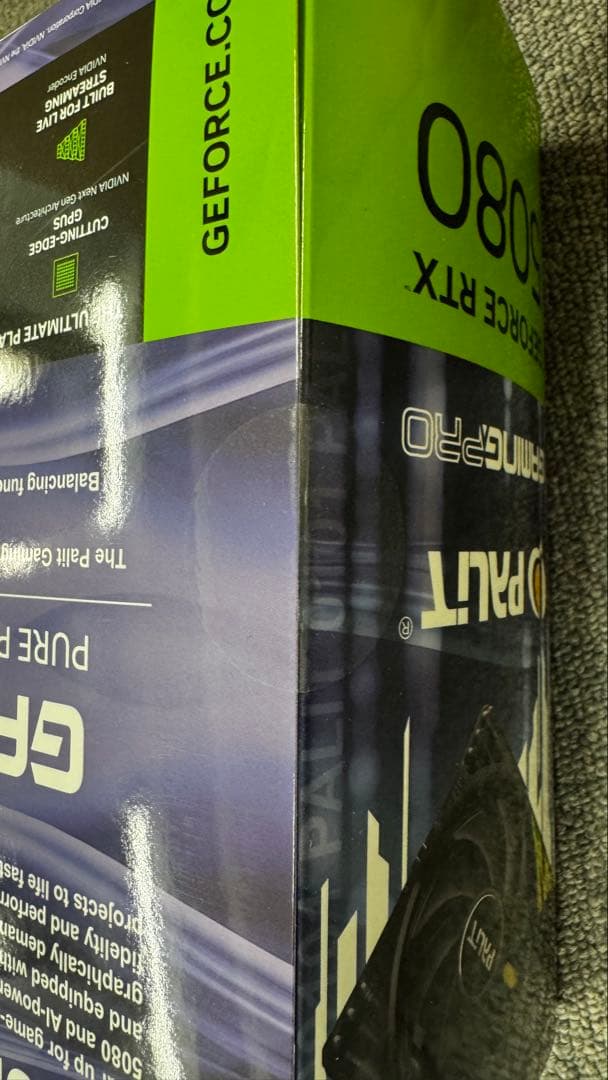 Palit RTX 5080 GamingPro 16GB 新品未開封