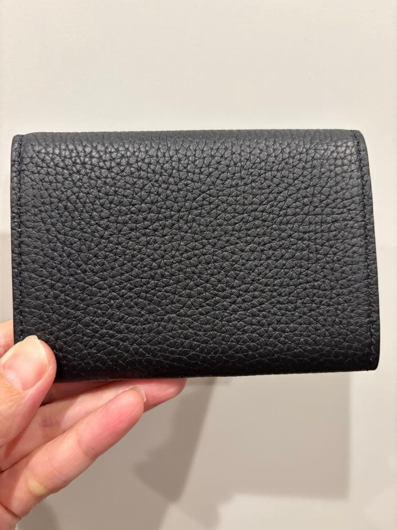 GUCCI ブラック レザー 名刺入れ