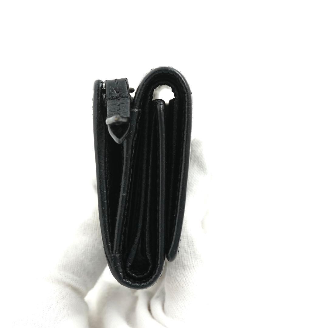 ✨未使用展示品・箱付き✨　GUCCI ミニ財布　マーモント　L字ファスナー 黒色