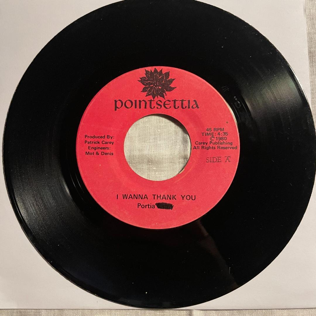 洋楽 Portia Carey I Wanna Thank You / (inst)