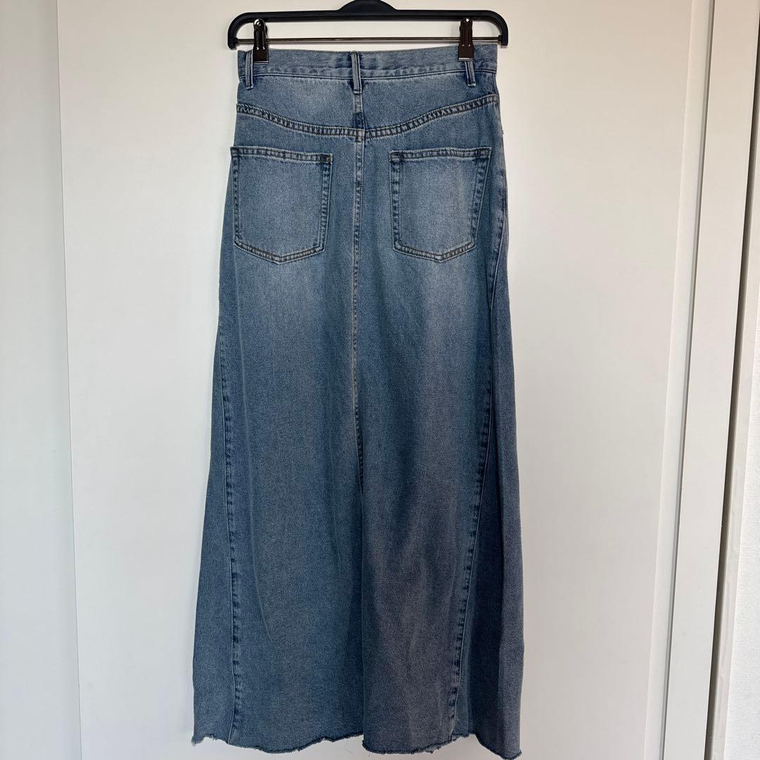 9oz C/R ジョイントデニムスカート　レリューム　36