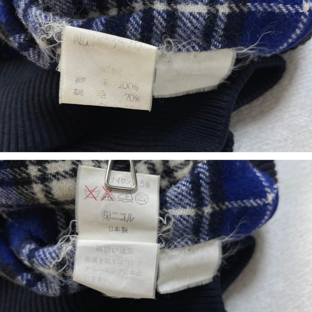 vintage　NICOLE CLUB　ステッチデザインボンバージャケット