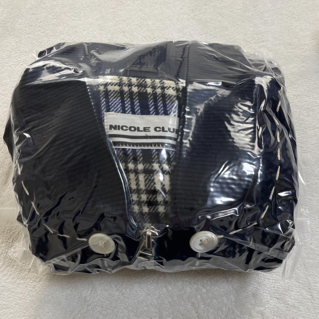 vintage　NICOLE CLUB　ステッチデザインボンバージャケット