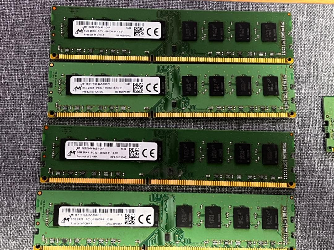 m*o様 デスクトップ用メモリDDR3、DDR4合計88GB分セット