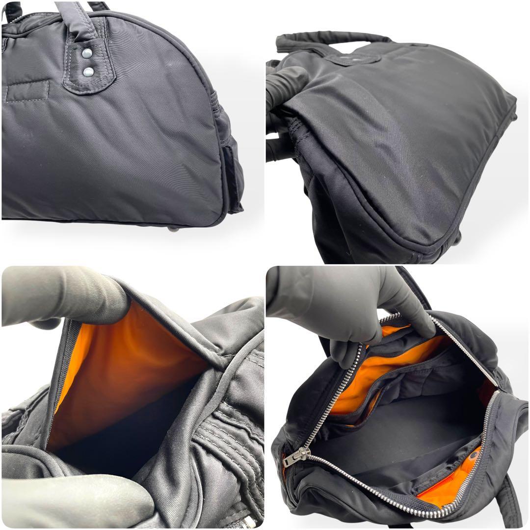 極美品　希少廃盤　PORTER　ポーター　タンカー　ハンドバッグ　ブラック