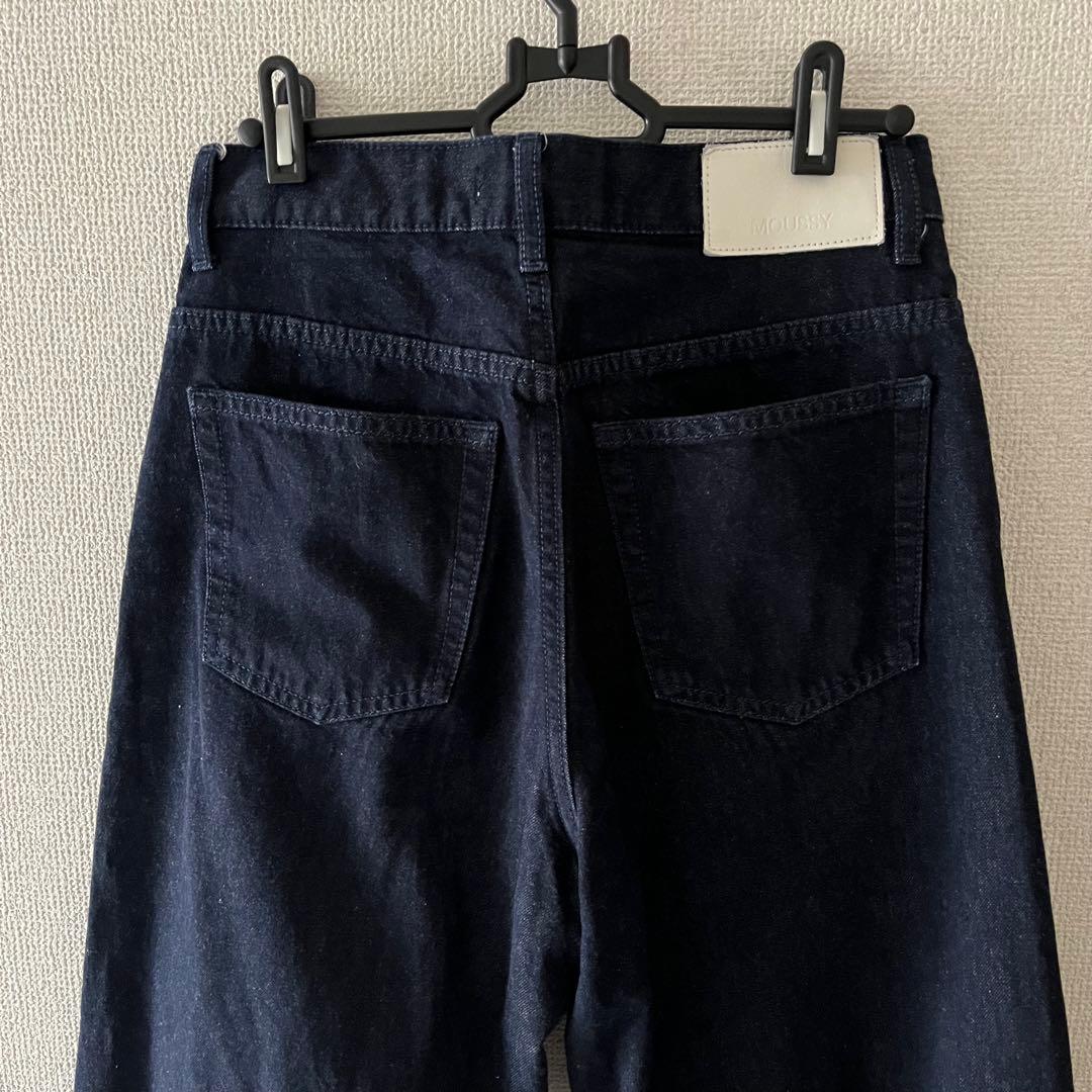 moussy デニムワンウォッシュHORSESHOE バギー 2 2025AW