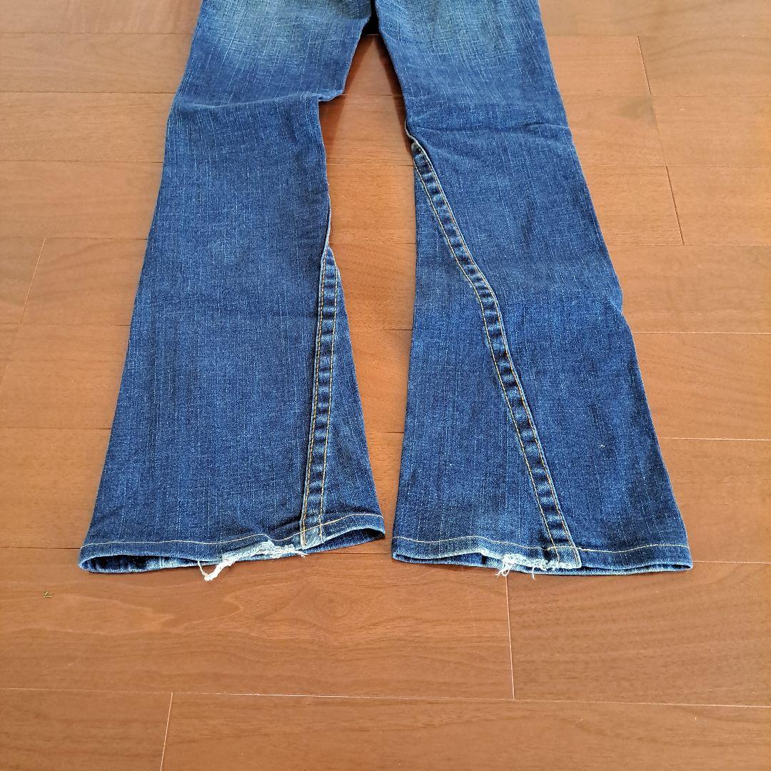 【TRUE RELIGION】アメリカ製25 ブーツカットデニムパンツ