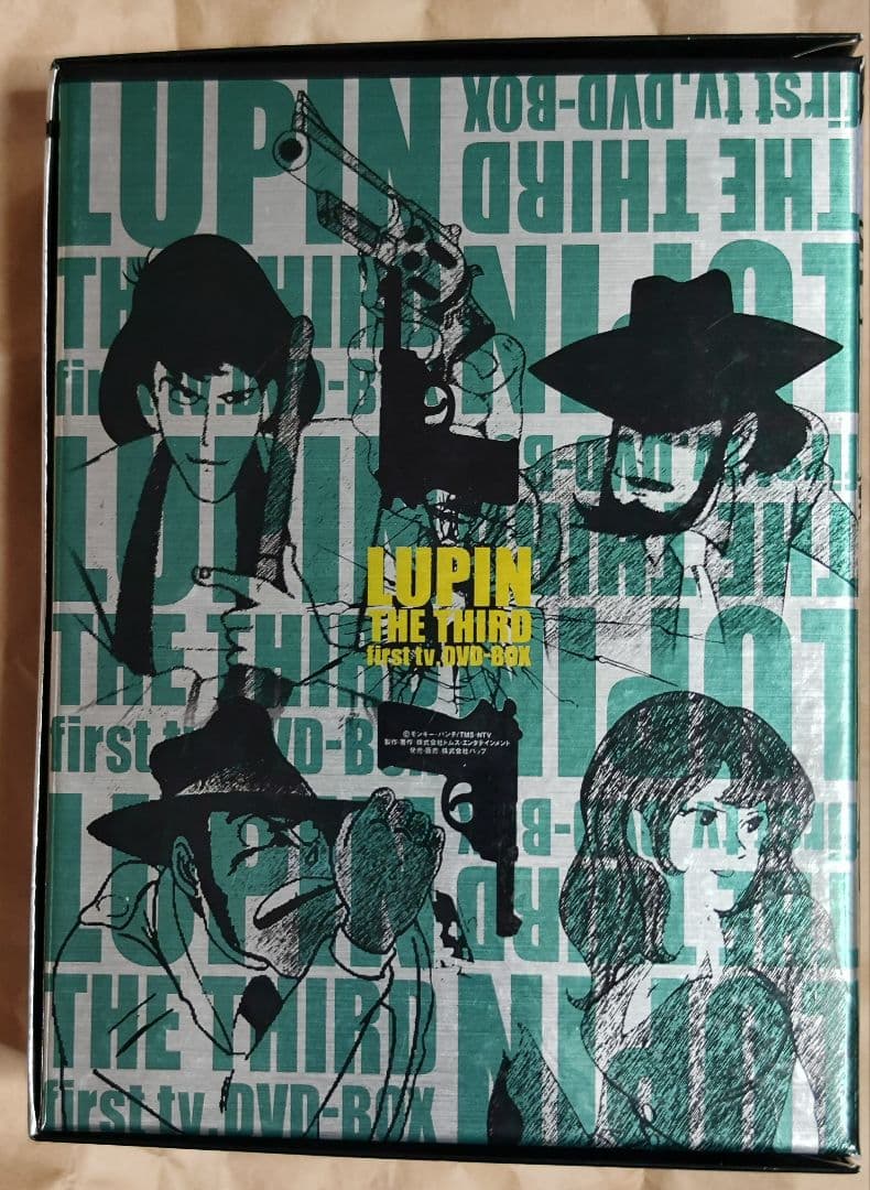 中古LUPIN THETHIRD first tv.DVD-BOX　視聴確認済み