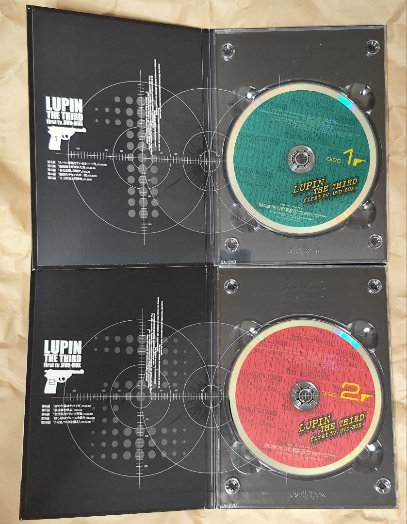 中古LUPIN THETHIRD first tv.DVD-BOX　視聴確認済み