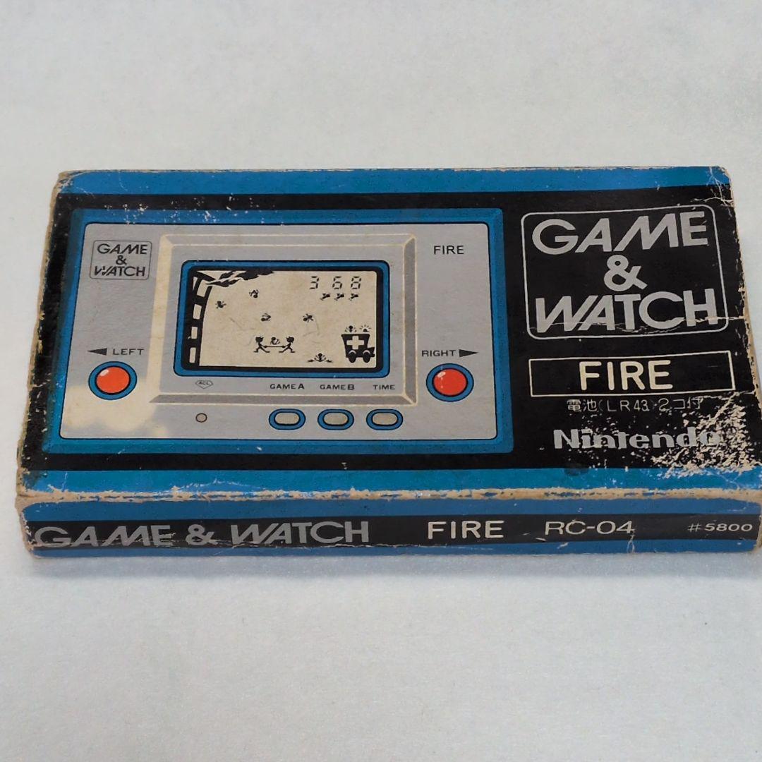 任天堂GAME &WATCH ファイア FIRE（RC-04）ゲーム&ウォッチ