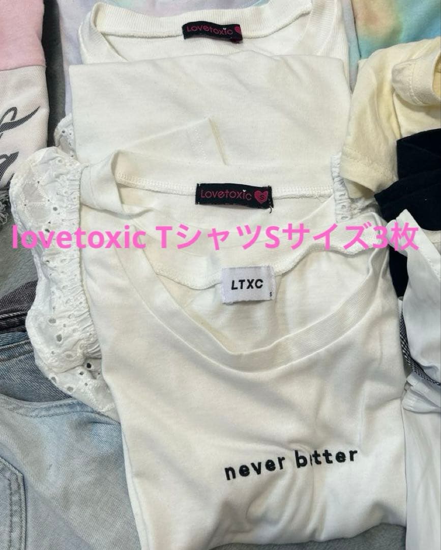 140サイズ150サイズ40点夏服まとめ売り　ラブトキ　ピンクラテなど