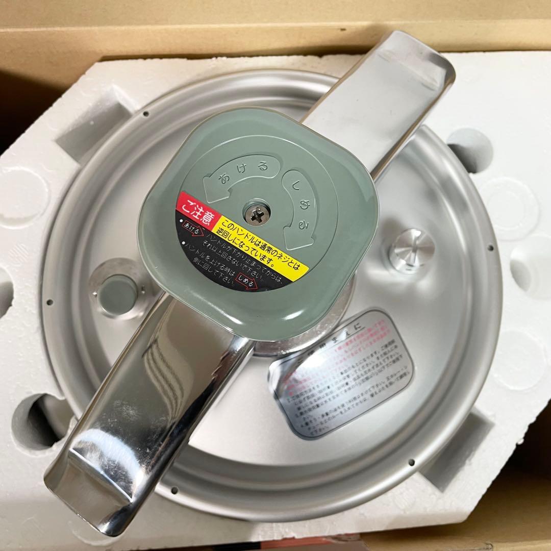 【未使用】理研 リケン 圧力鍋 6L R1-600