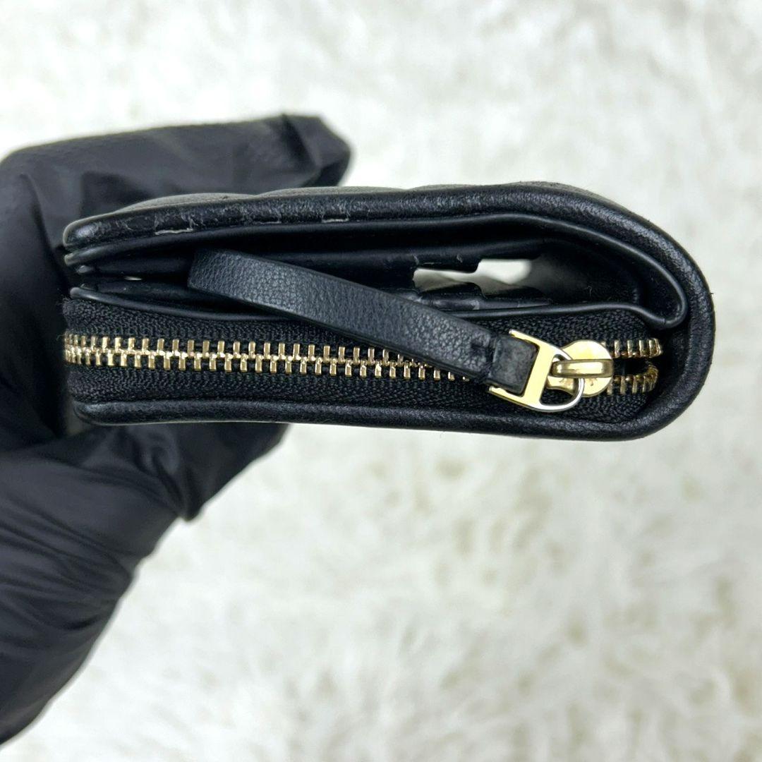 TORY BURCH キルティング　ブラック 二つ折り財布