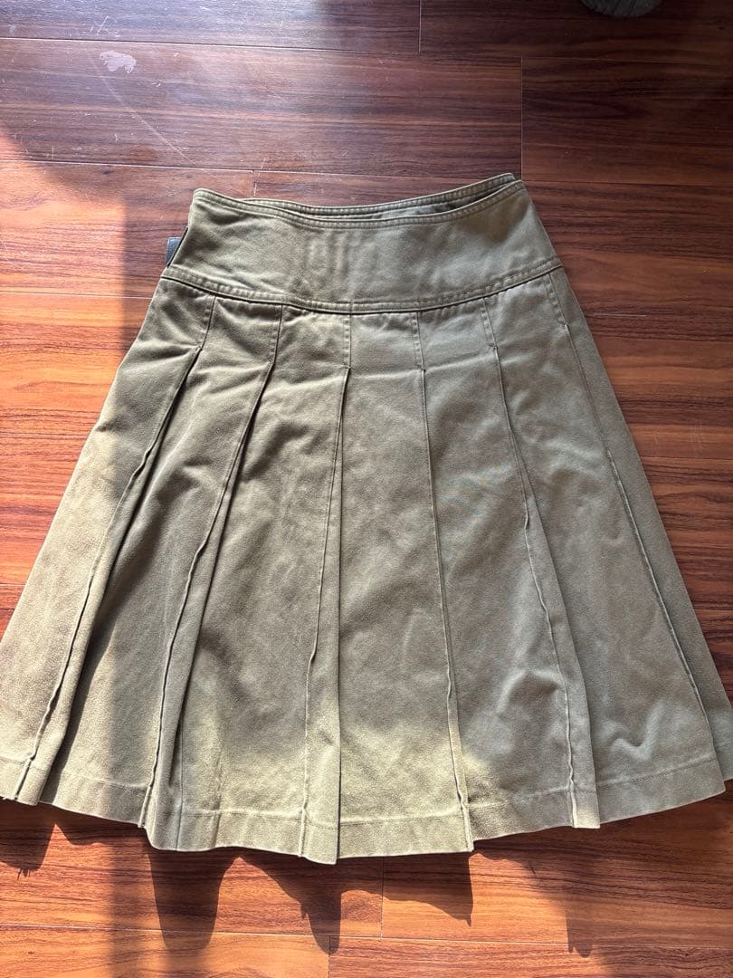 tricot COMME des GARÇONSアーカイブ 巻きプリーツスカート