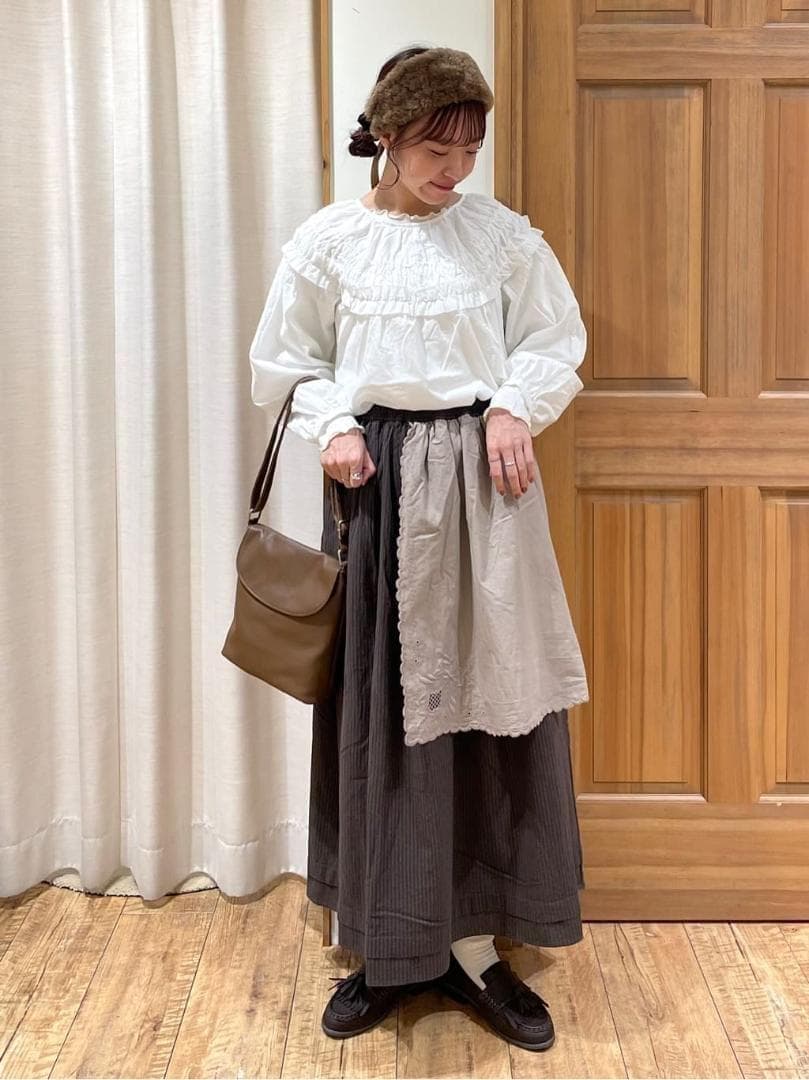 ユミ★新品★ｓｍ２★スカラップレース刺繍スカート＊着回し力抜群＊ペチにも