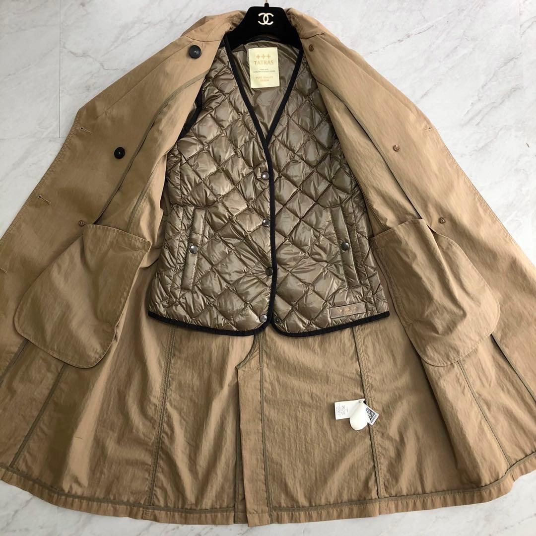 ✨美品✨タトラス トレンチコート 2way ダウンベスト ライナー ENTA