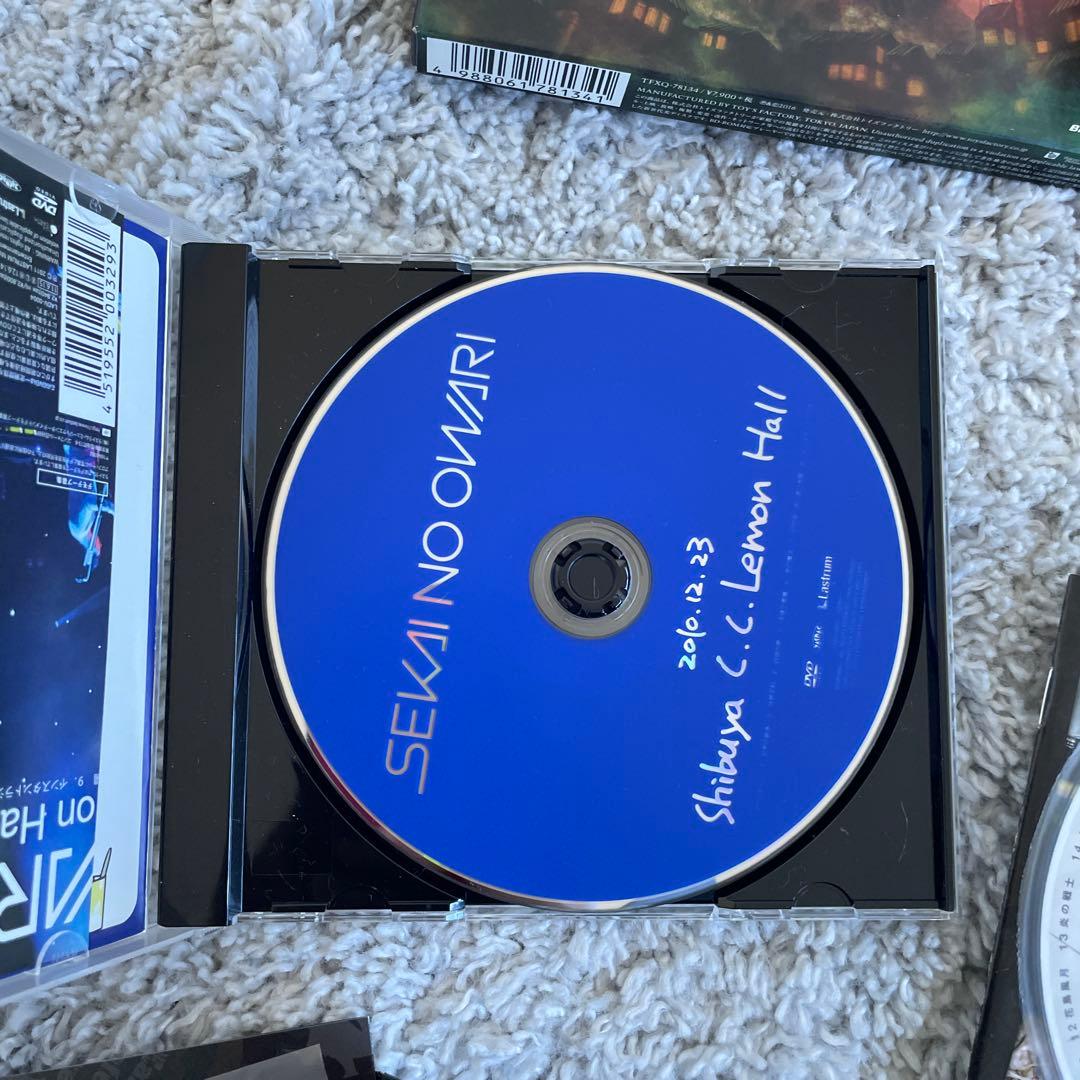 sekai no owari DVD CD まとめ売り