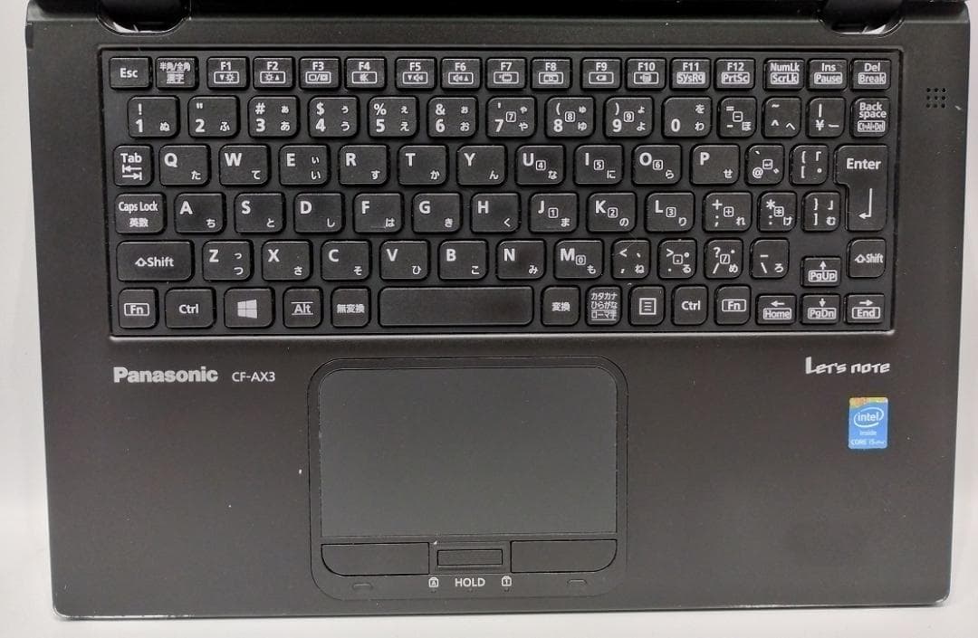 11.6タブレットPC CF-AX3ED5CS I5 SSD タッチパネルW11