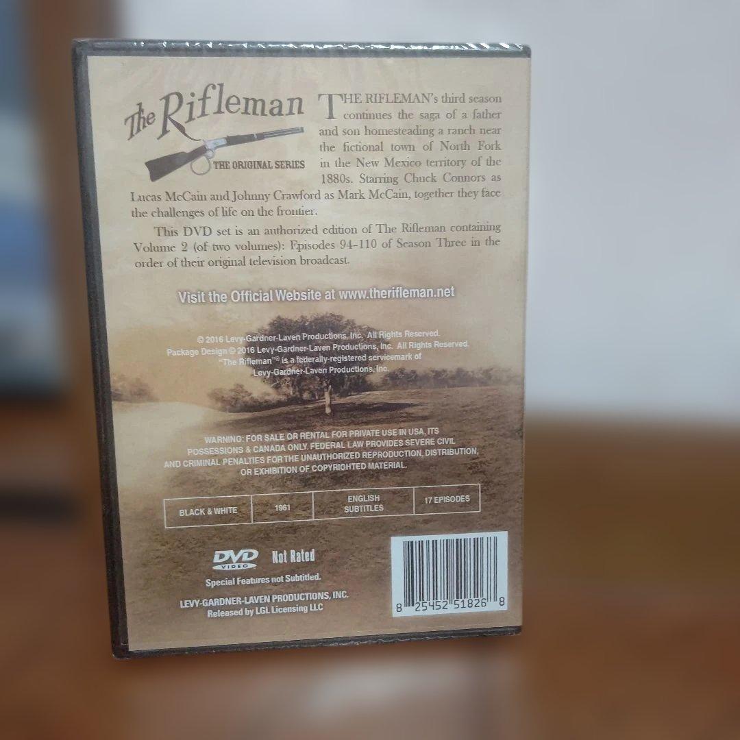 Rifleman: Season 3 - Vol 2 [DVD] 中古