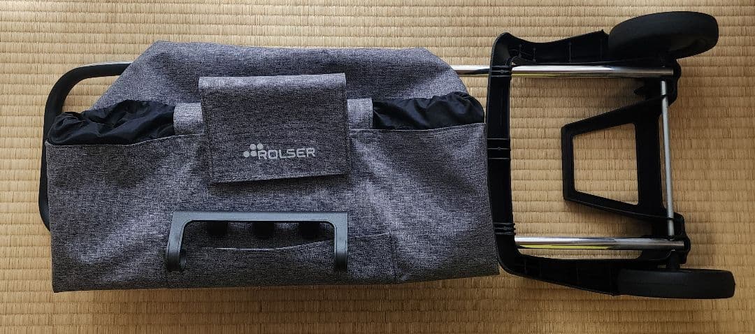 ROLSER キャリーカート グレー・ショッピングカート