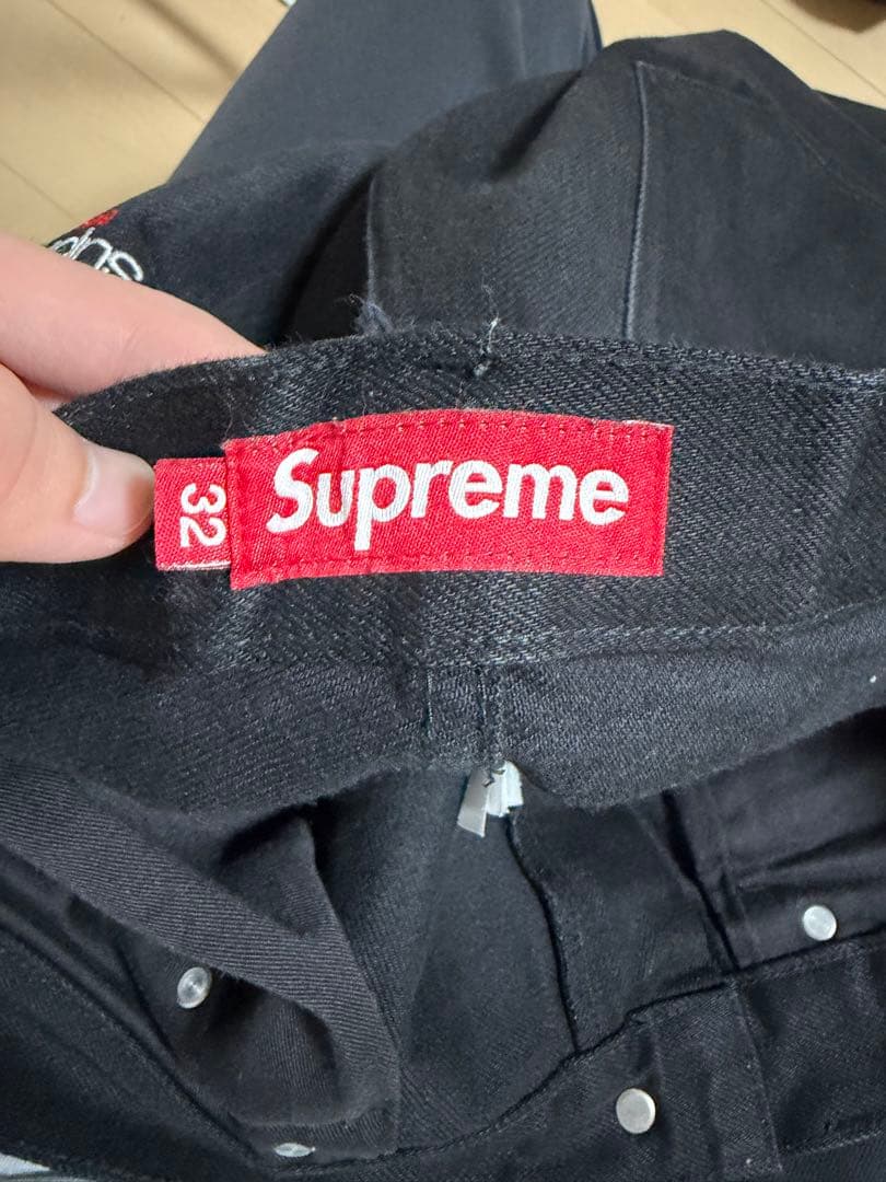 supremeリジットデニム