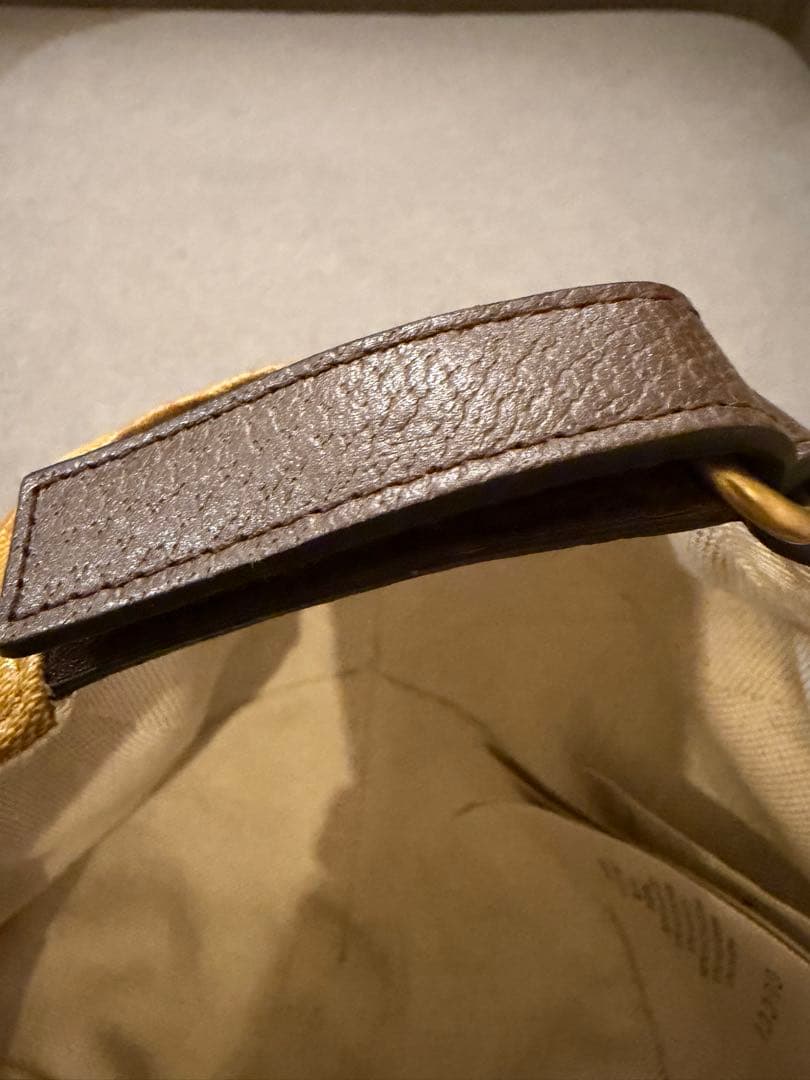 美品　GUCCI adidas コラボキャップ GG柄 ベースボールキャップ M
