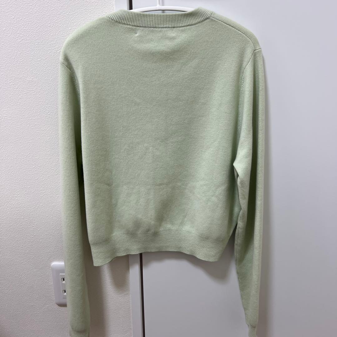 【新品未使用】CABaN コットンカシミヤ クルーネックカーディガン　正規品